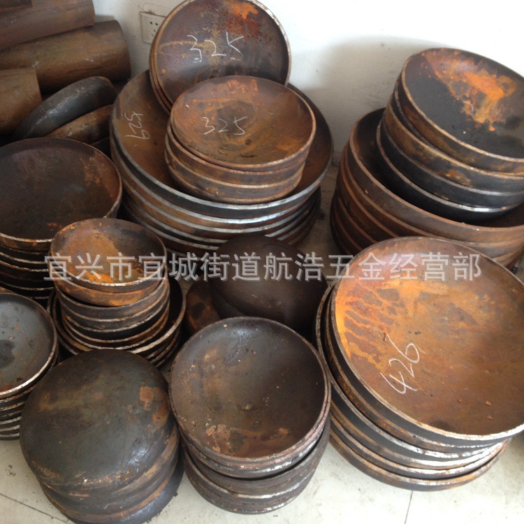 碳钢管堵 焊接封头 对焊管帽 碳钢管件 可按要求定做压力容器封头 图
